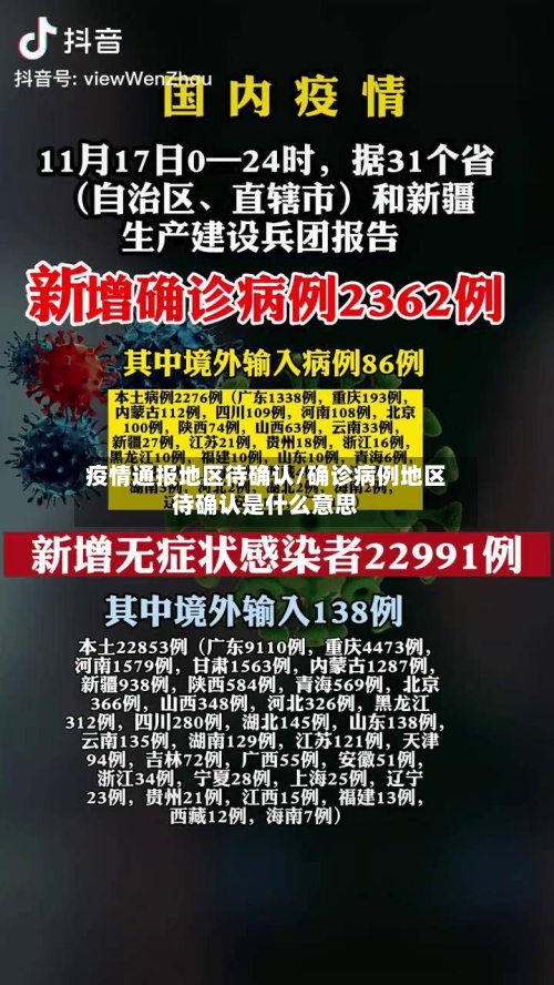 疫情通报地区待确认/确诊病例地区待确认是什么意思-第2张图片