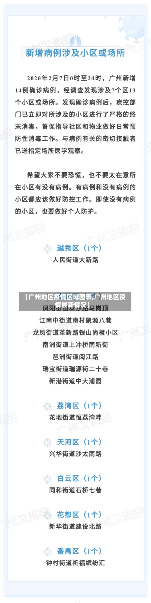 【广州地区疫情区域图表,广州地区疫情最新情况】