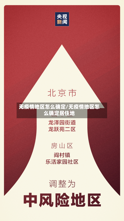 无疫情地区怎么确定/无疫情地区怎么确定居住地