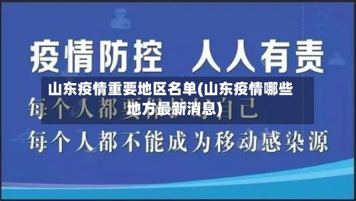 山东疫情重要地区名单(山东疫情哪些地方最新消息)-第3张图片