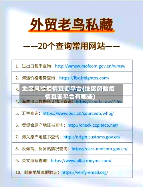 地区风险疫情查询平台(地区风险疫情查询平台有哪些)-第2张图片