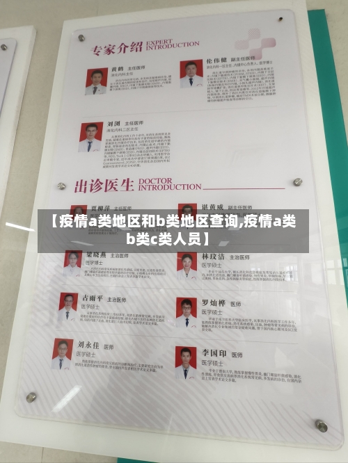 【疫情a类地区和b类地区查询,疫情a类b类c类人员】-第3张图片