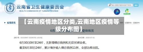 【云南疫情地区分类,云南地区疫情等级分布图】