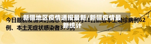 新疆地区疫情通报最新/新疆疫情最新统计