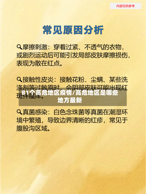81个高危地区疫情/高危地区是哪些地方最新-第2张图片