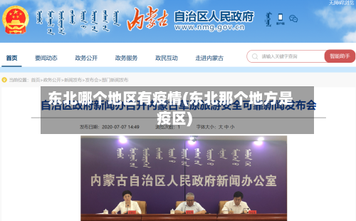 东北哪个地区有疫情(东北那个地方是疫区)