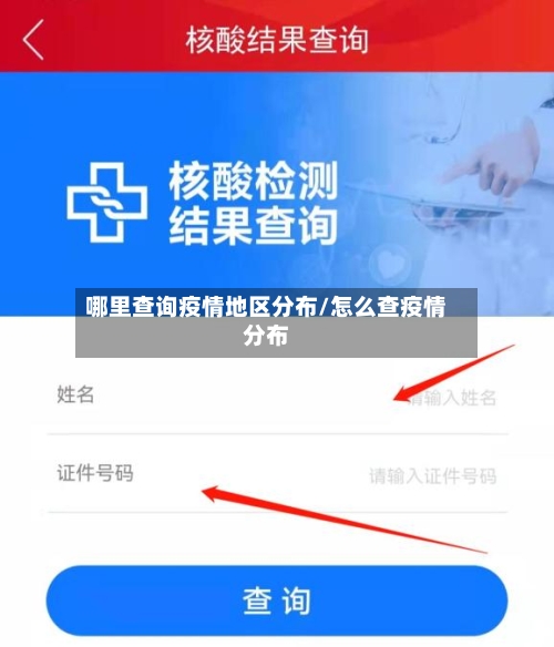 哪里查询疫情地区分布/怎么查疫情分布-第3张图片