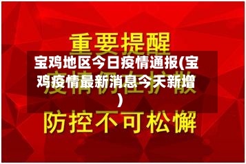 宝鸡地区今日疫情通报(宝鸡疫情最新消息今天新增)-第2张图片