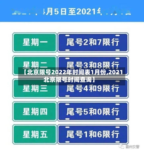 【北京限号2022年时间表1月份,2021北京限号时间查询】-第2张图片