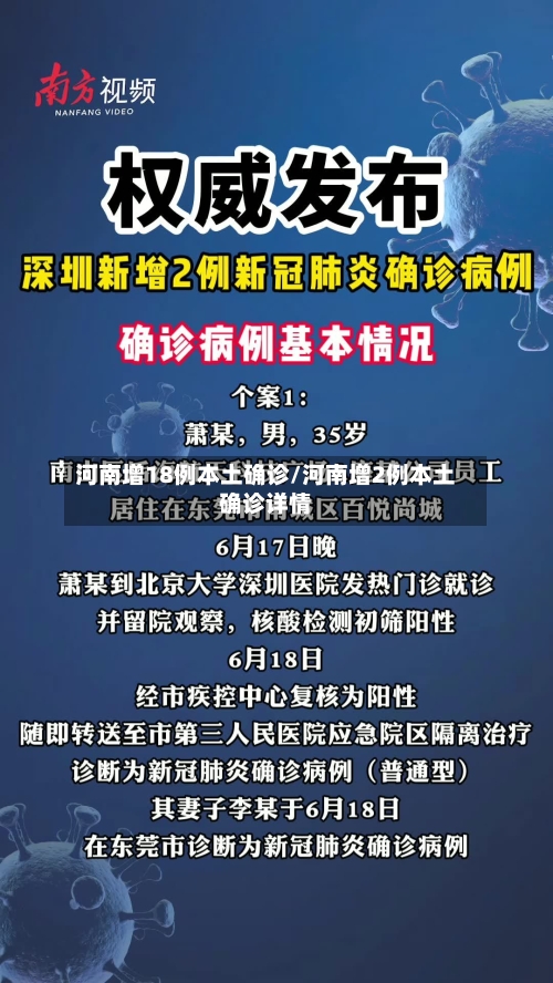 河南增18例本土确诊/河南增2例本土确诊详情-第3张图片