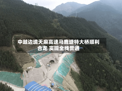 中越边境天麻高速马鹿塘特大桥顺利合龙 实现全线贯通
