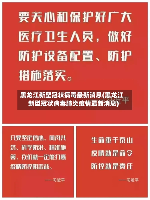 黑龙江新型冠状病毒最新消息(黑龙江新型冠状病毒肺炎疫情最新消息)-第2张图片