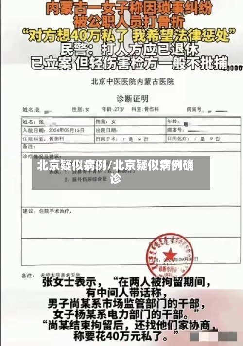 北京疑似病例/北京疑似病例确诊