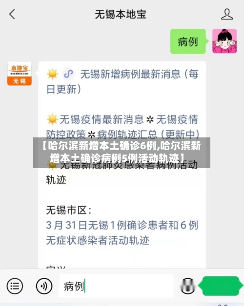 【哈尔滨新增本土确诊6例,哈尔滨新增本土确诊病例5例活动轨迹】
