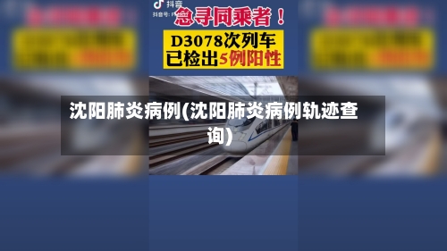 沈阳肺炎病例(沈阳肺炎病例轨迹查询)-第3张图片