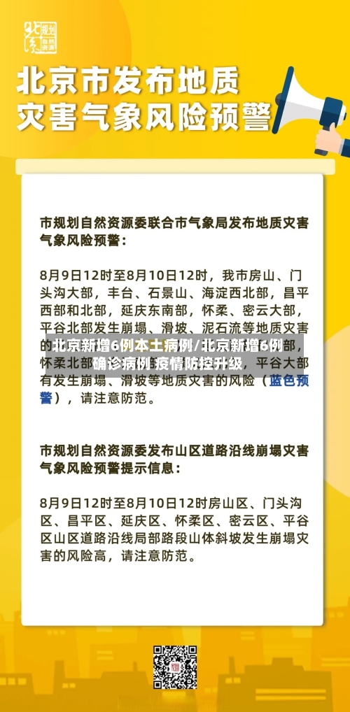北京新增6例本土病例/北京新增6例确诊病例 疫情防控升级