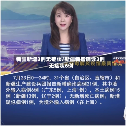 新疆新增3例无症状/新疆新增确诊3例 无症状6例