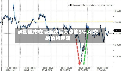 韩国股市在两连跌后大涨逾5% AI交易情绪逆转