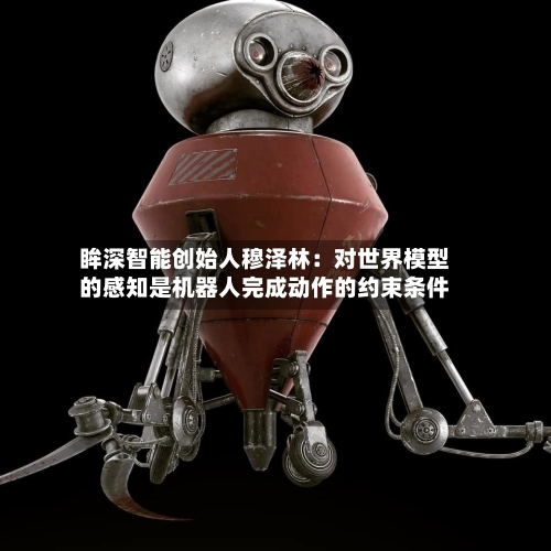 眸深智能创始人穆泽林：对世界模型的感知是机器人完成动作的约束条件-第3张图片
