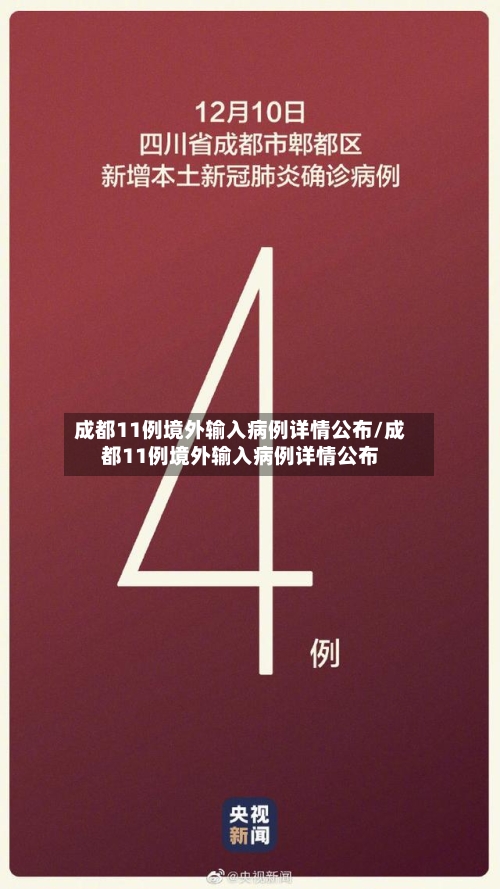 成都11例境外输入病例详情公布/成都11例境外输入病例详情公布