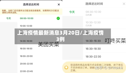 上海疫情最新消息3月20日/上海疫情3例-第2张图片