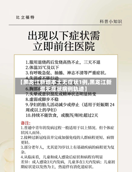 【黑龙江新增本土无症状1例,黑龙江新增无症状病例轨迹】