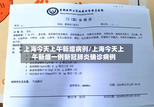 上海今天上午新增病例/上海今天上午新增一例新冠肺炎确诊病例-第2张图片