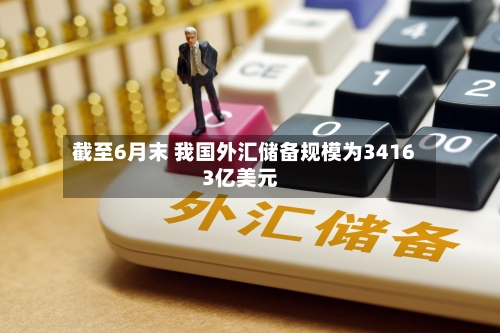 截至6月末 我国外汇储备规模为34163亿美元