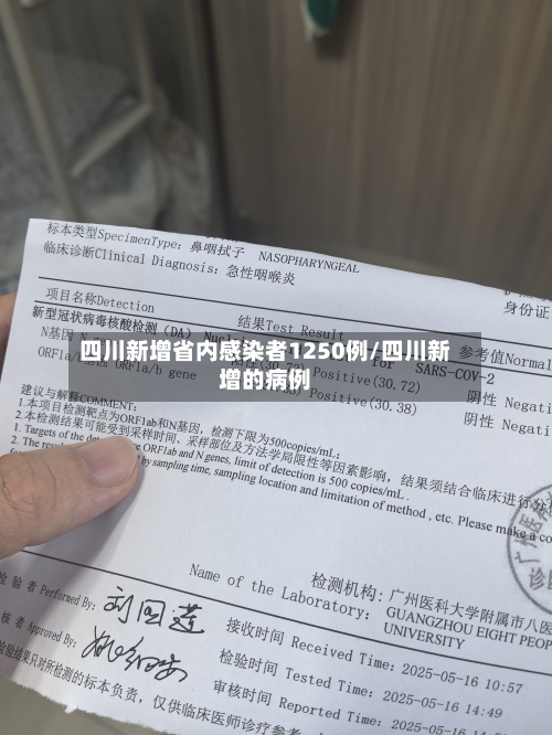 四川新增省内感染者1250例/四川新增的病例-第3张图片