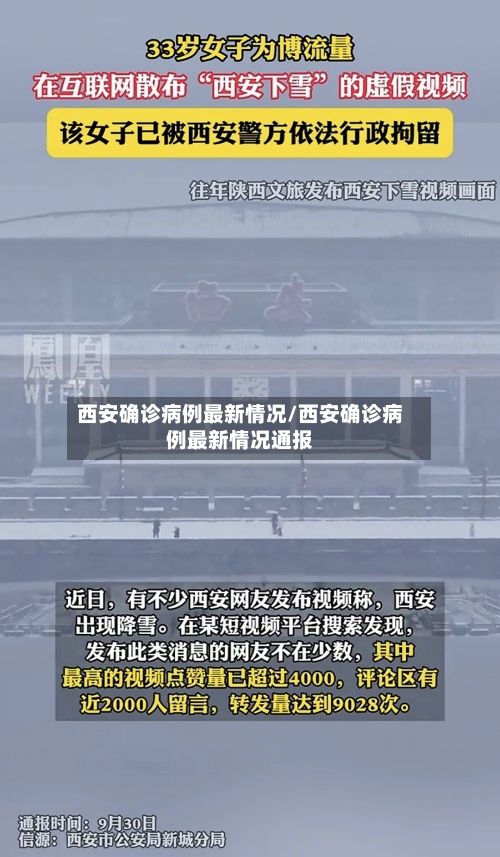西安确诊病例最新情况/西安确诊病例最新情况通报