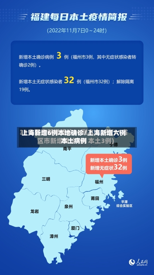 上海新增6例本地确诊/上海新增六例本土病例-第2张图片