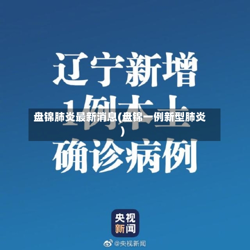 盘锦肺炎最新消息(盘锦一例新型肺炎)-第2张图片