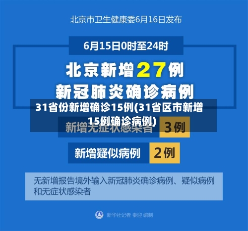 31省份新增确诊15例(31省区市新增15例确诊病例)
