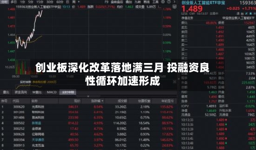 创业板深化改革落地满三月 投融资良性循环加速形成-第2张图片