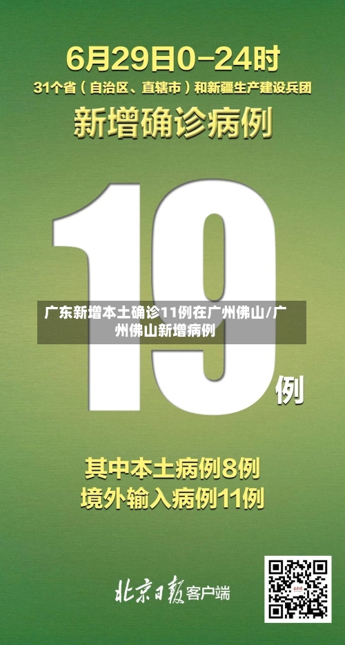 广东新增本土确诊11例在广州佛山/广州佛山新增病例-第3张图片