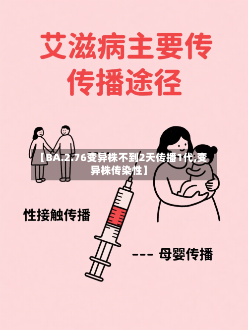 【BA.2.76变异株不到2天传播1代,变异株传染性】-第3张图片