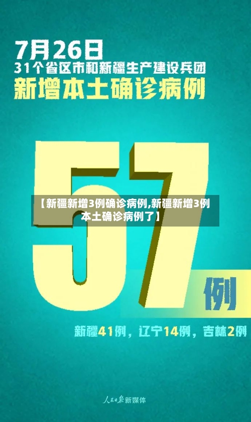 【新疆新增3例确诊病例,新疆新增3例本土确诊病例了】-第3张图片