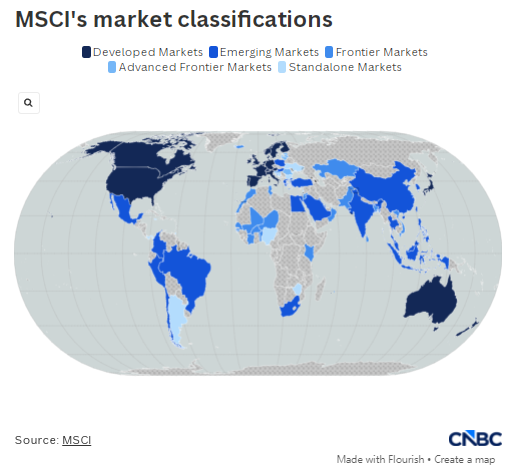全球表现最佳股市仍未跻身发达市场，明晟（MSCI）首席执行官详解背后原因